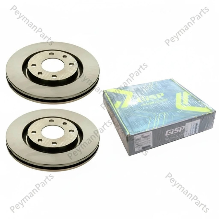 دیسک چرخ جلو دو عددی پژو 206 تیپ 5, ۲۰۷، رانا GISP