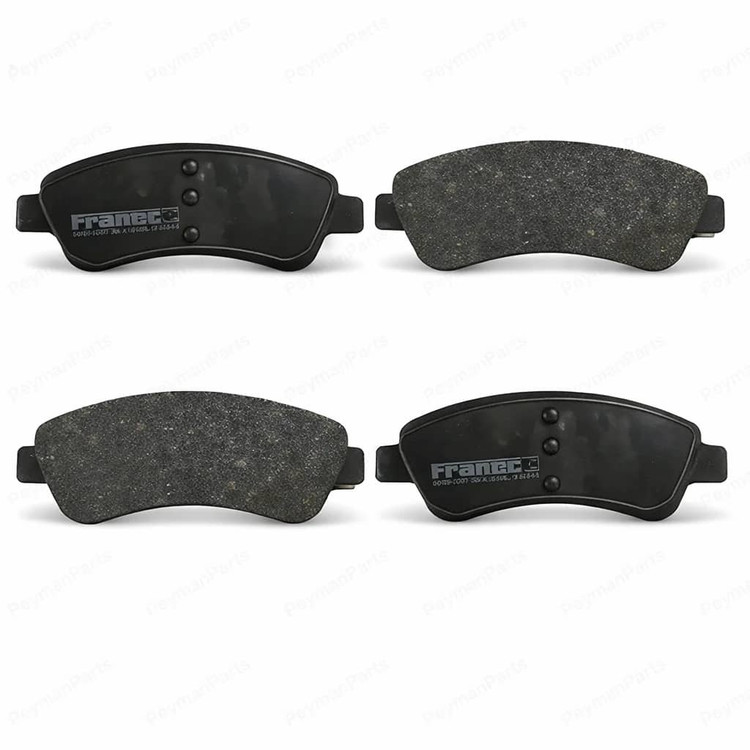 لنت ترمز جلو پژو 206 تیپ 5 فرانکو