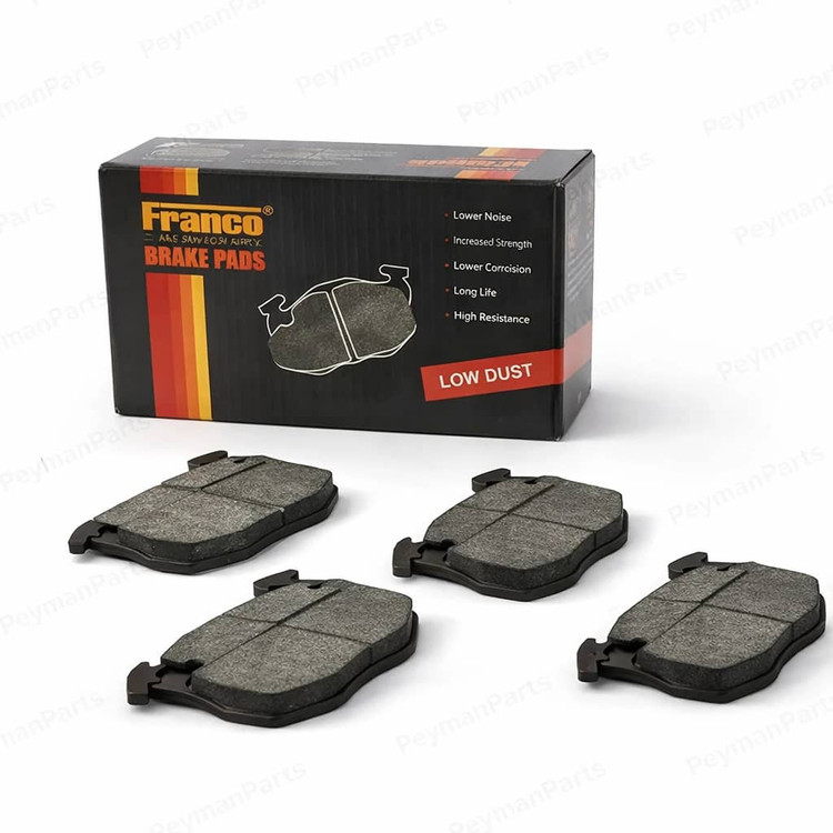 لنت ترمز عقب پژو 206 تیپ 5 فرانکو