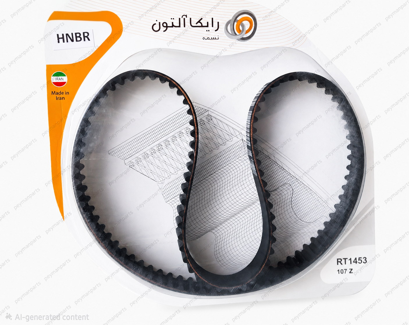 تسمه تایم شاهین  HNBR رایکا آلتون